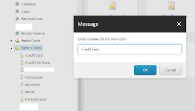 Adding Credit Card item