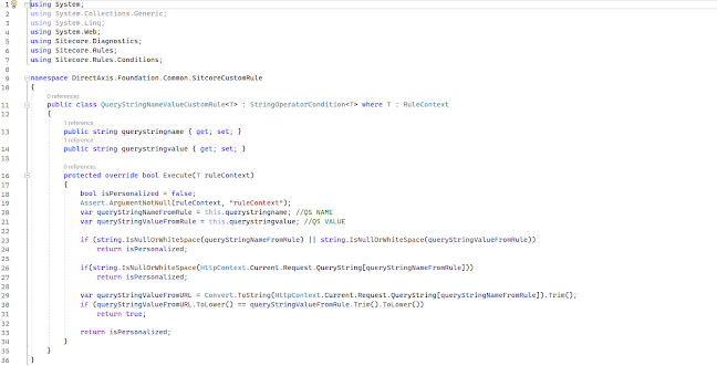 C# query string handling code