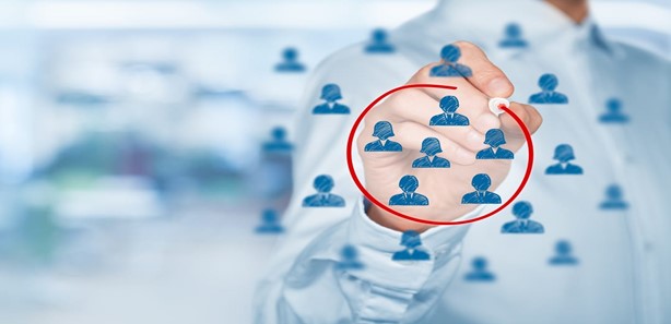 Selecting a group from network