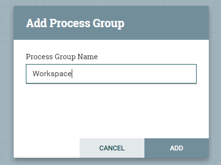 Add Process Group in NiFi