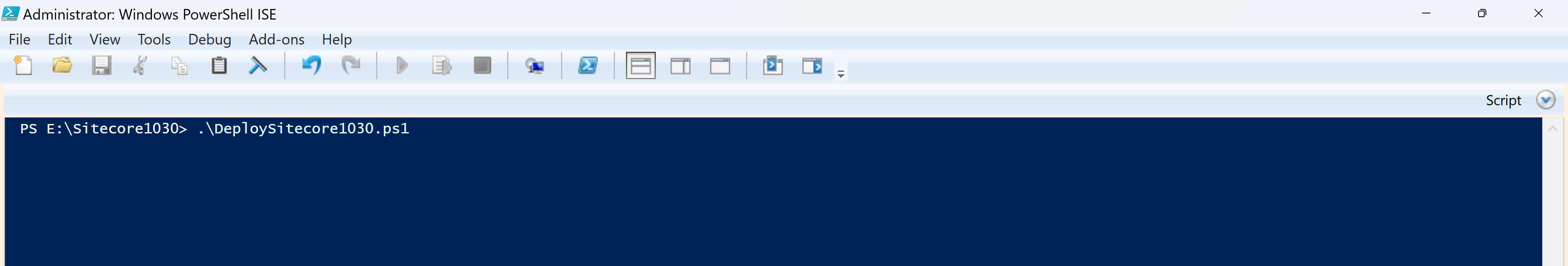 PowerShell Sitecore deploy