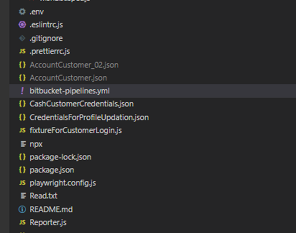 Project file directory view