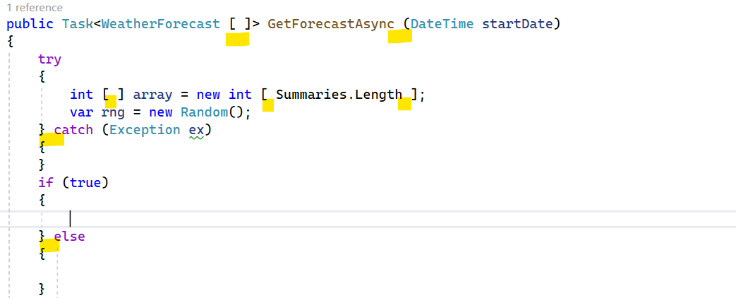 Visual Studio creating a new editor config file