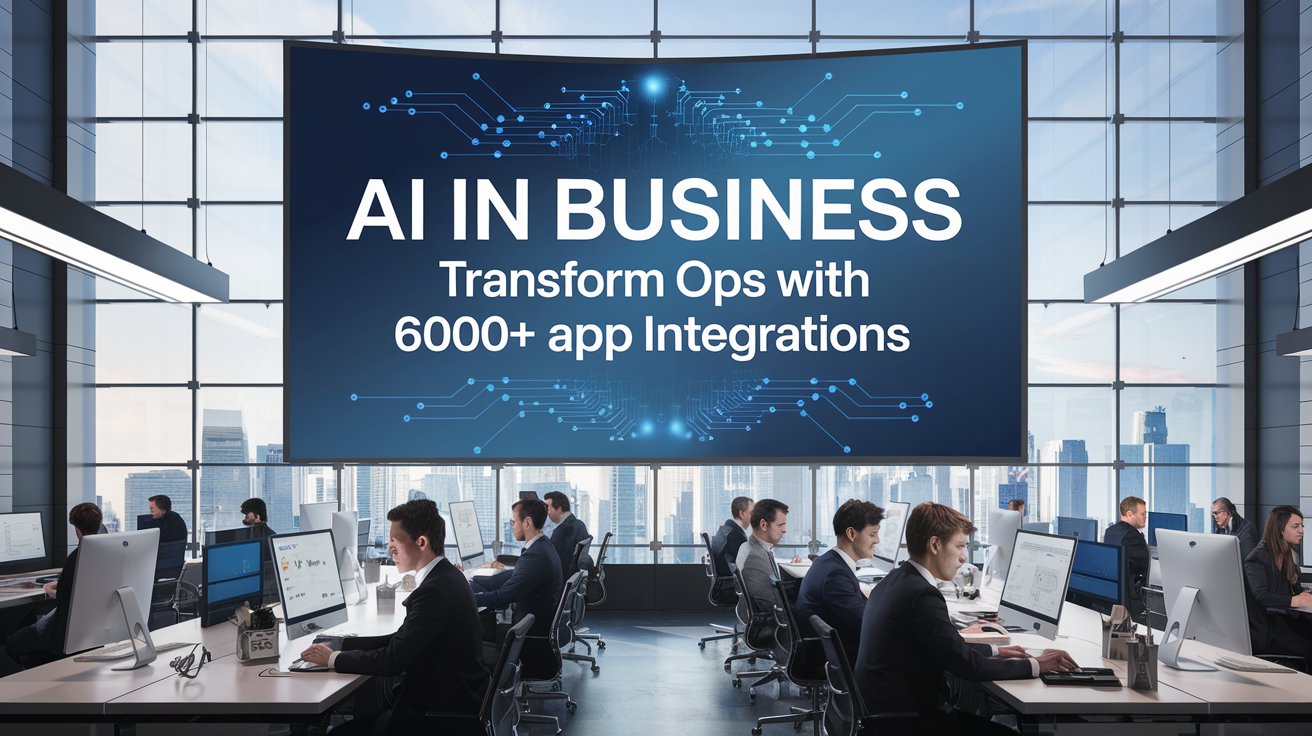 AI in Business: Transform Ops with 6000+ App Integrations